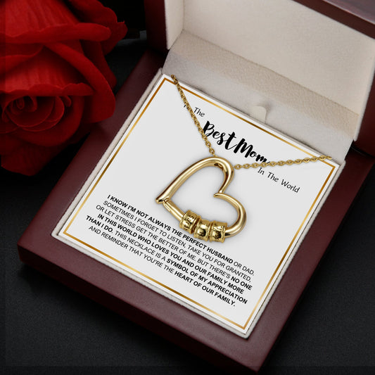 "Family's Love" Customized Pendant Gift Set